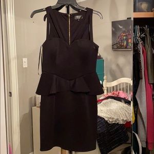 Guess peplum bodycon dress